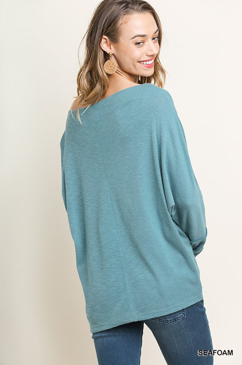 Seafoam Zipper Dolman