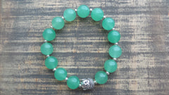 Bracelet- Aventurine with Buddha