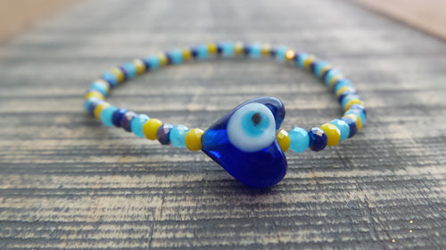 Bracelet- Tri-color Evil Eye