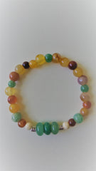 Bracelet- Mixed Jade and Aventurine