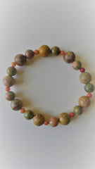 Bracelet- Unakite