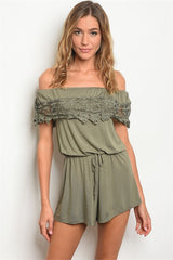Olive Romper