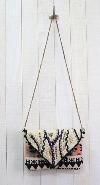 Embroidery Clutch