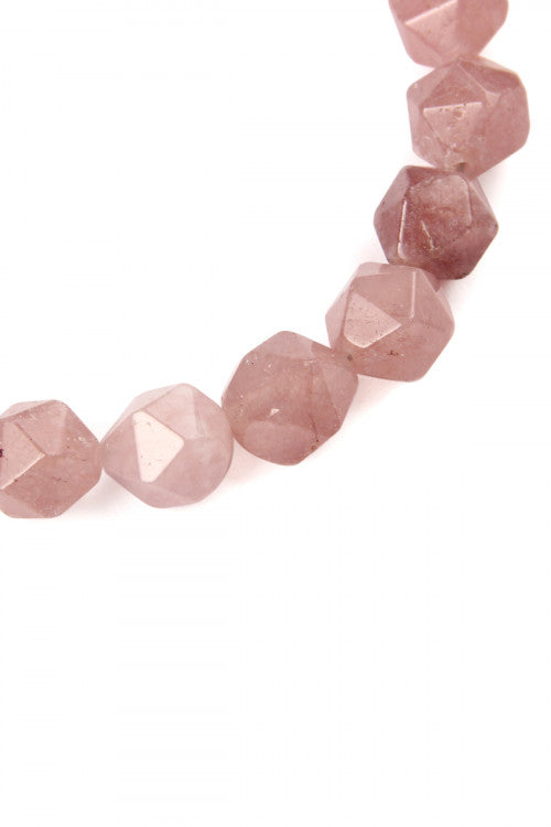 Rose Quartz Bolo