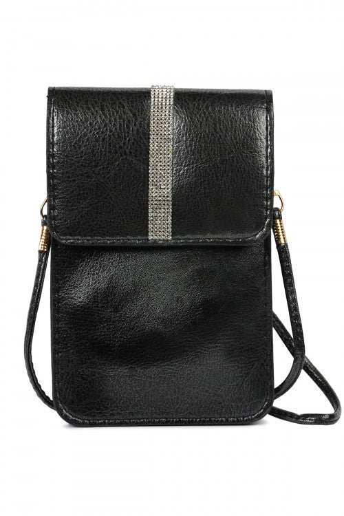 Black Crossbody Cellphone Bag