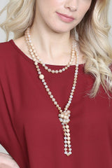 Natural Druzy Flapper Necklace