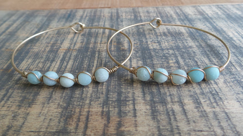 Bracelet- Amazonite Bangle